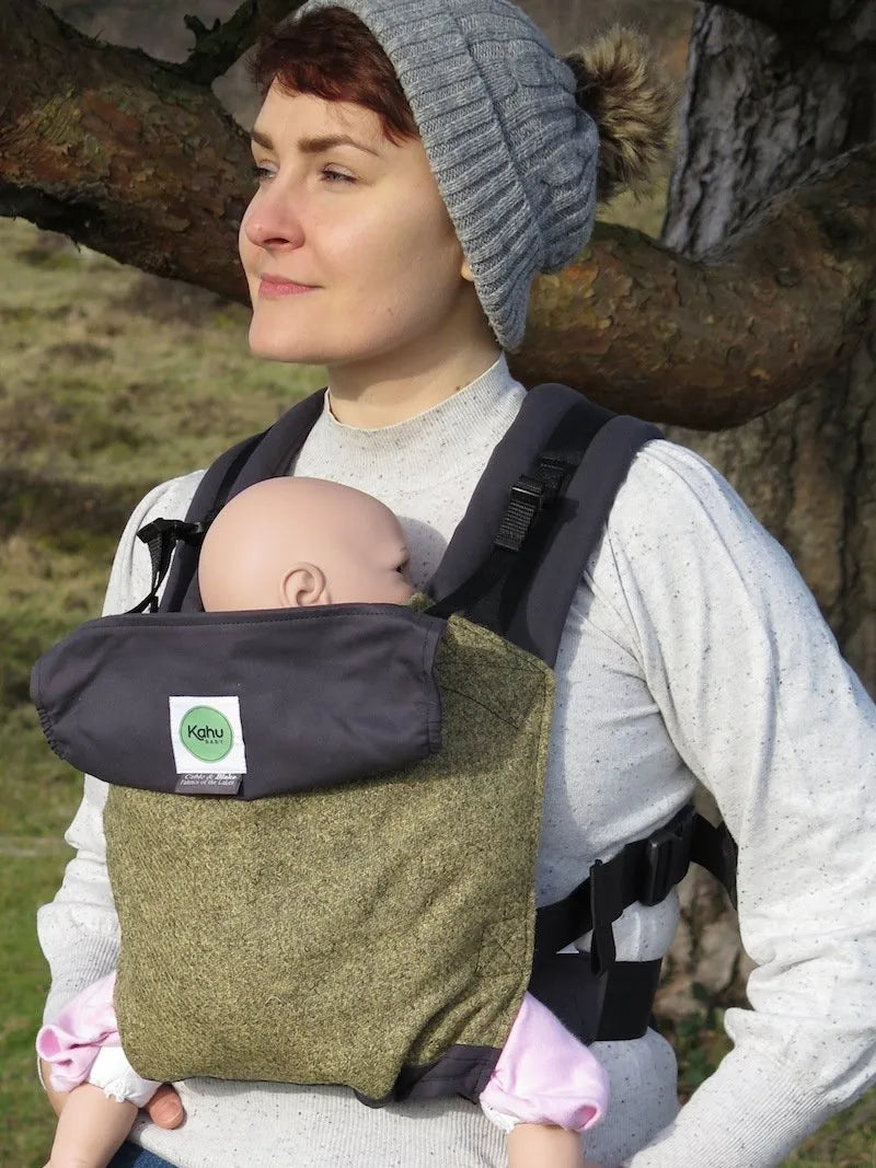 KahuBaby Herdwick Tweed Carrier